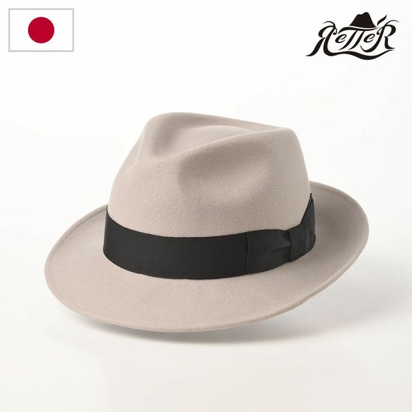 Wool Fedora（ウールフェドラ） ライトグレー