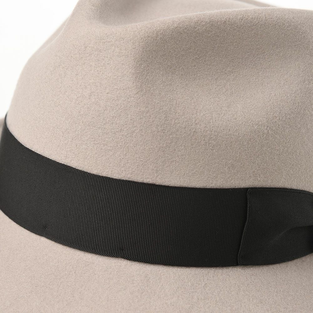 レッター フェルトハット Wool Fedora（ウールフェドラ） ライトグレー