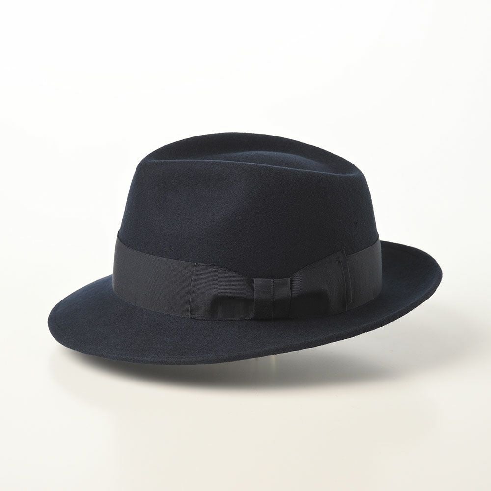 レッター フェルトハット Wool Fedora（ウールフェドラ） ネイビー
