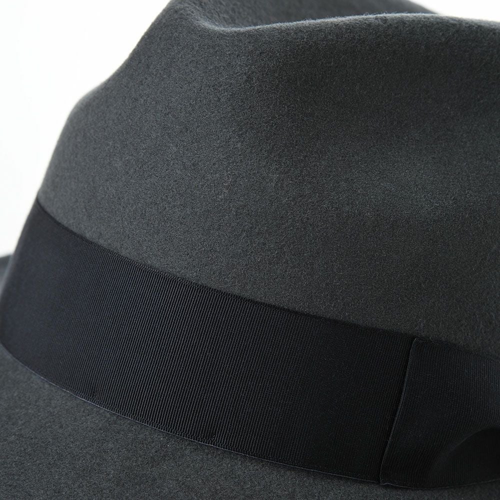 レッター フェルトハット Wool Trilby（ウールトリルビー） グレー