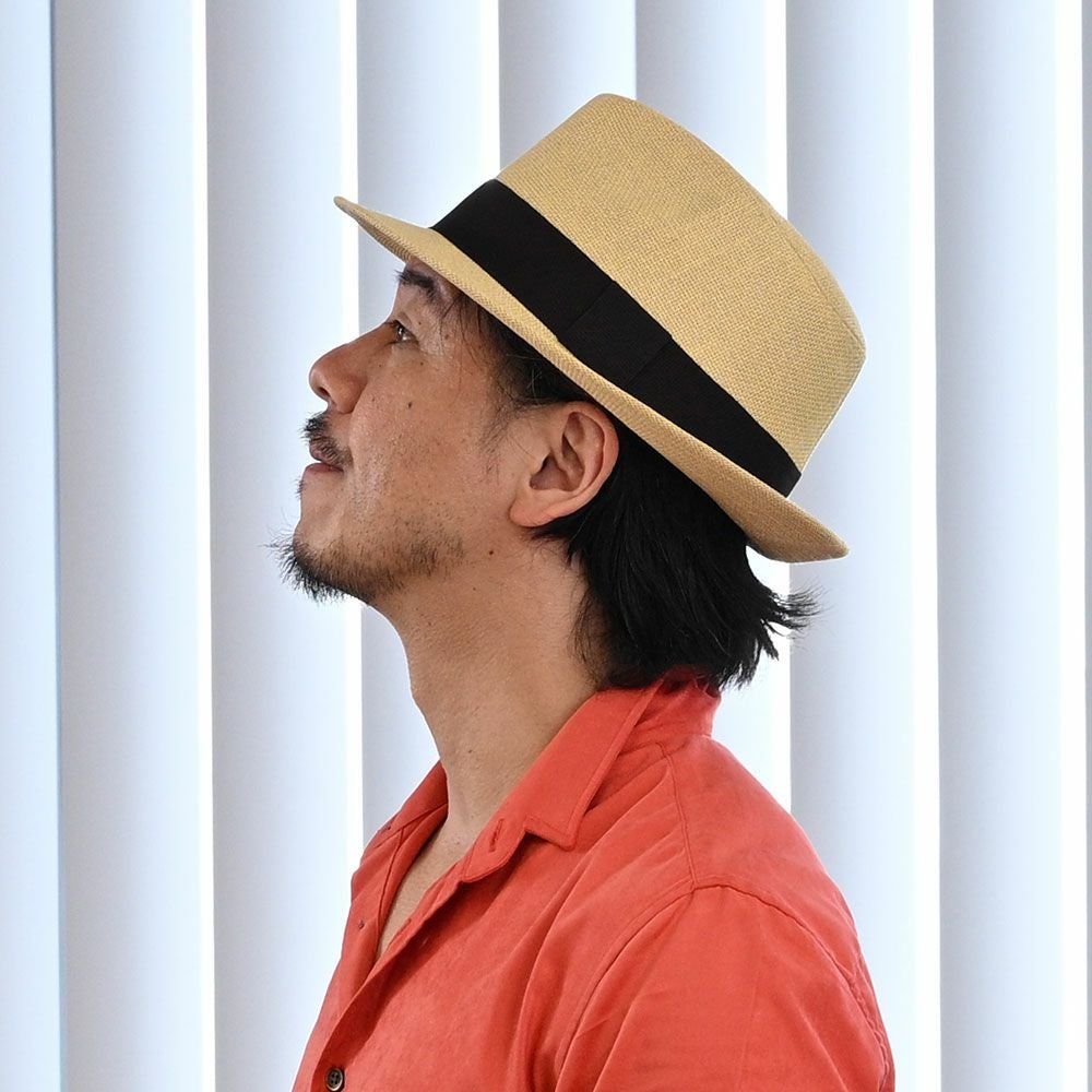 フェイルスワース ストローハット Paperstraw Trilby（ペーパー