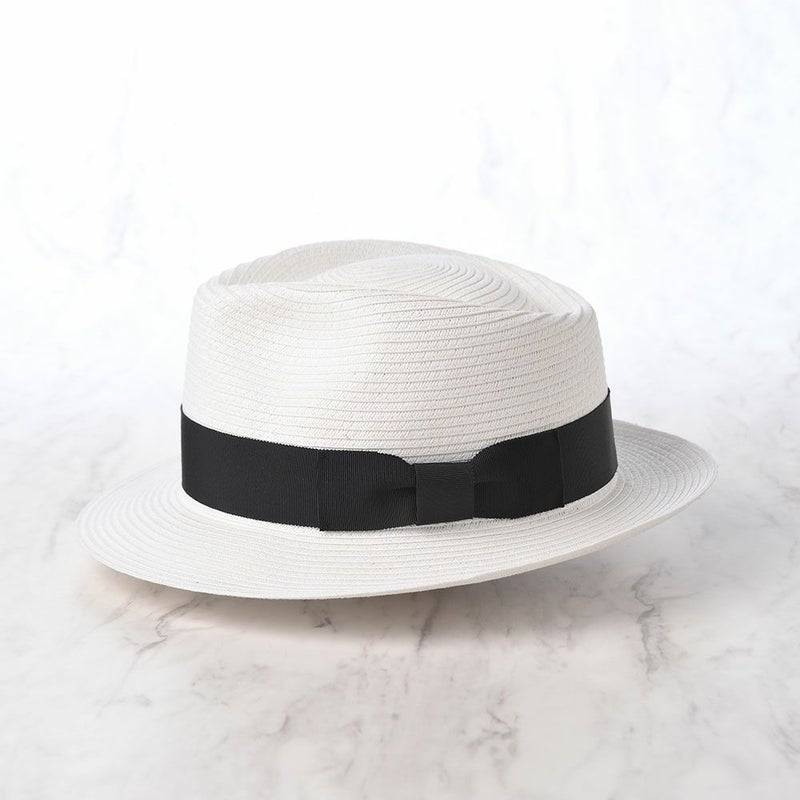 ビガリのブレードハット ALESSANDRO BRAID（アレッサンドロ ブレード） ホワイト