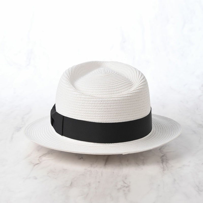 ビガリのブレードハット ALESSANDRO BRAID（アレッサンドロ ブレード） ホワイト