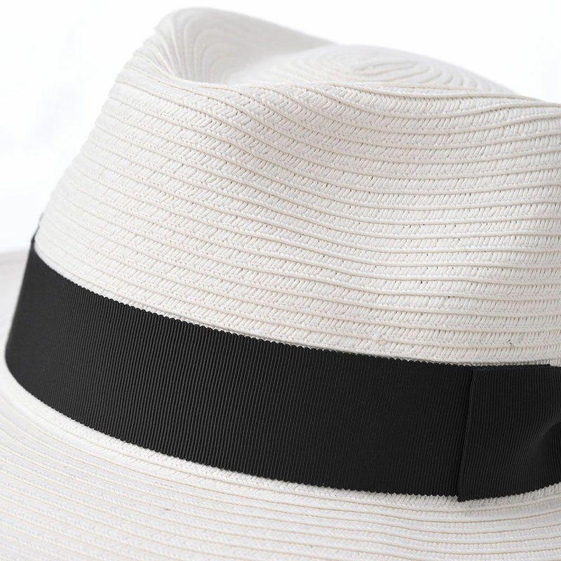 ビガリのブレードハット ALESSANDRO BRAID（アレッサンドロ ブレード） ホワイト