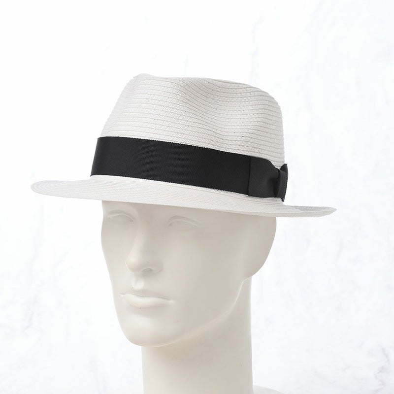 ビガリのブレードハット ALESSANDRO BRAID（アレッサンドロ ブレード） ホワイト