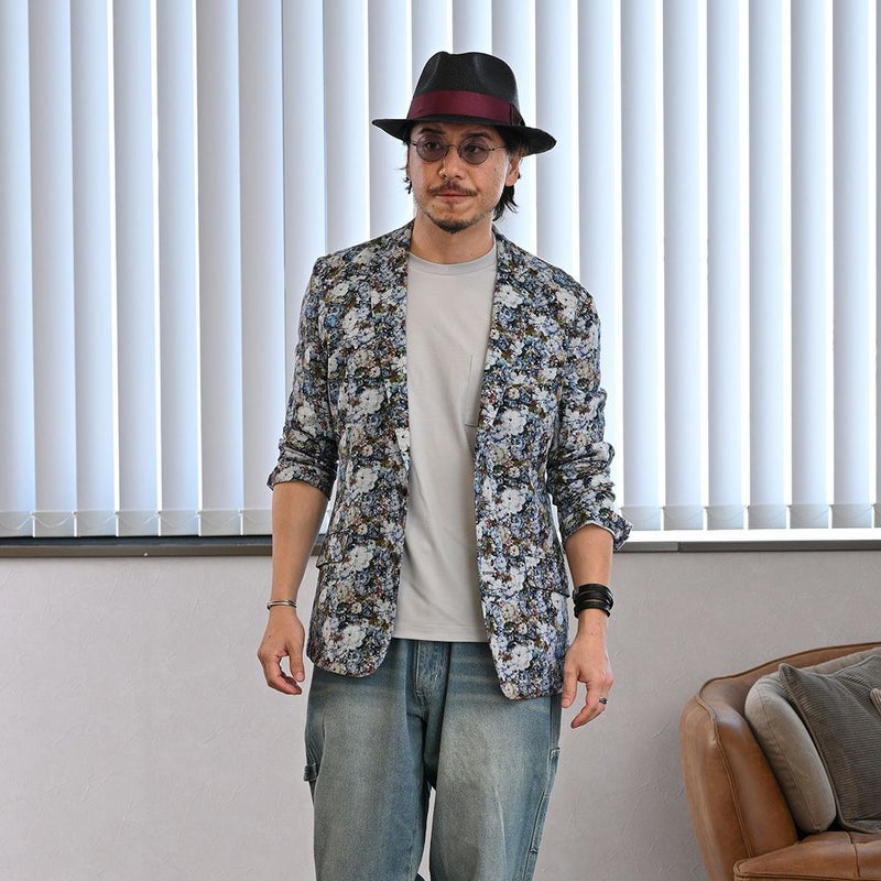 ビガリのパナマハット STEFANO（ステファノ） ブラック