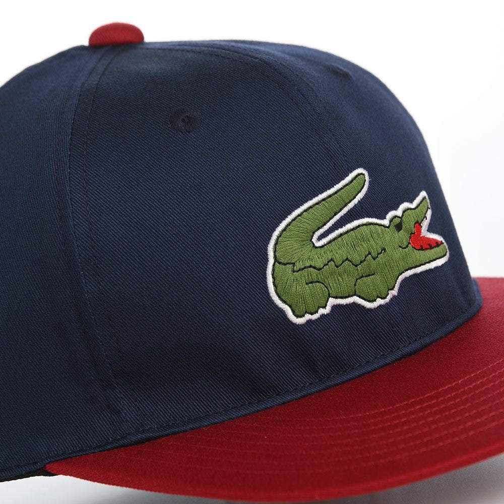 LACOSTE ワニ刺繍 キャップ LACOSTE ベージュ キャップ ワニ刺繍 - メルカリ