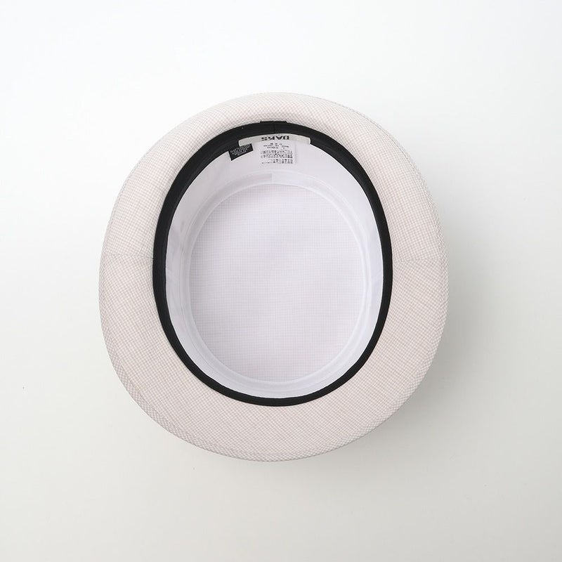 ダックスのアルペンハット Alpen Pin Check（アルペン ピンチェック） D1747 ベージュ