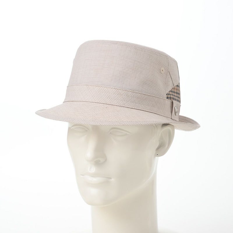 ダックスのアルペンハット Alpen Pin Check（アルペン ピンチェック） D1747 ベージュ