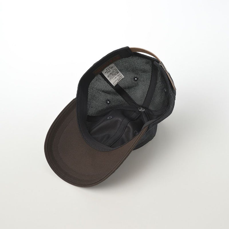 ステットソンのキャップ LINETRON MIX CAP（リネトロン ミックス キャップ）SE705 チャコール