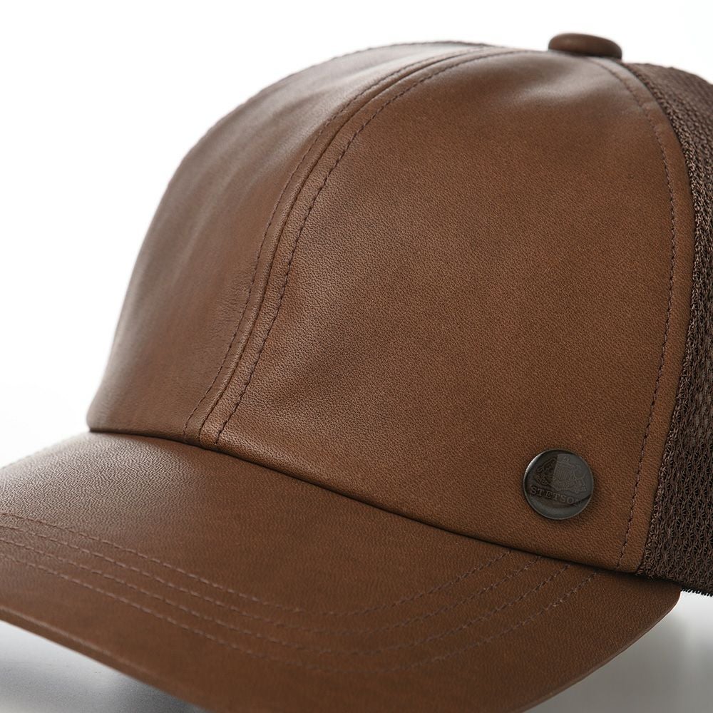 ステットソン キャップ WASHABLE LEATHER CAP（ウォッシャブル レザー