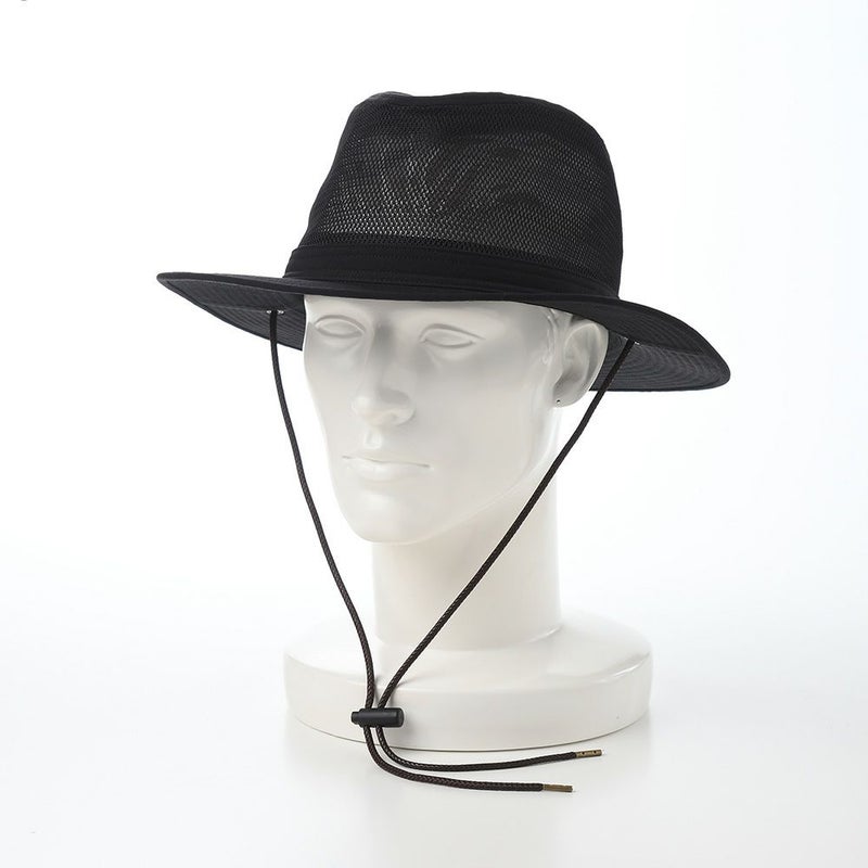 ステットソンのメッシュハット MESH HAT（メッシュハット）SE718 ブラック