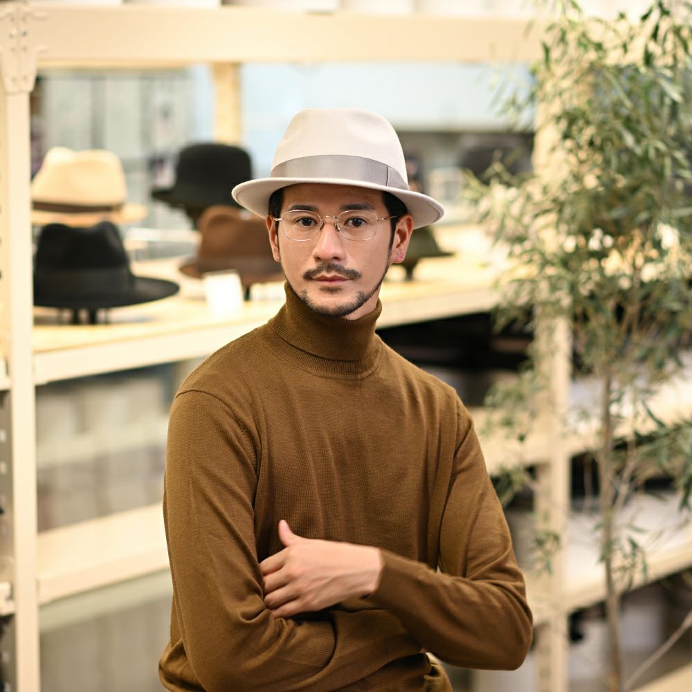 トナック フェルトハット LARME（ラルム） ライトグレー | 帽子通販 時