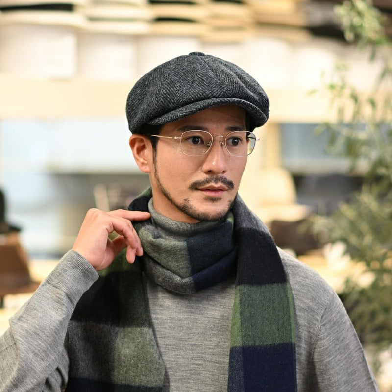 フェイルスワースのキャスケット Harris Tweed Carloway（ハリスツイード キャロウェイ） 4750