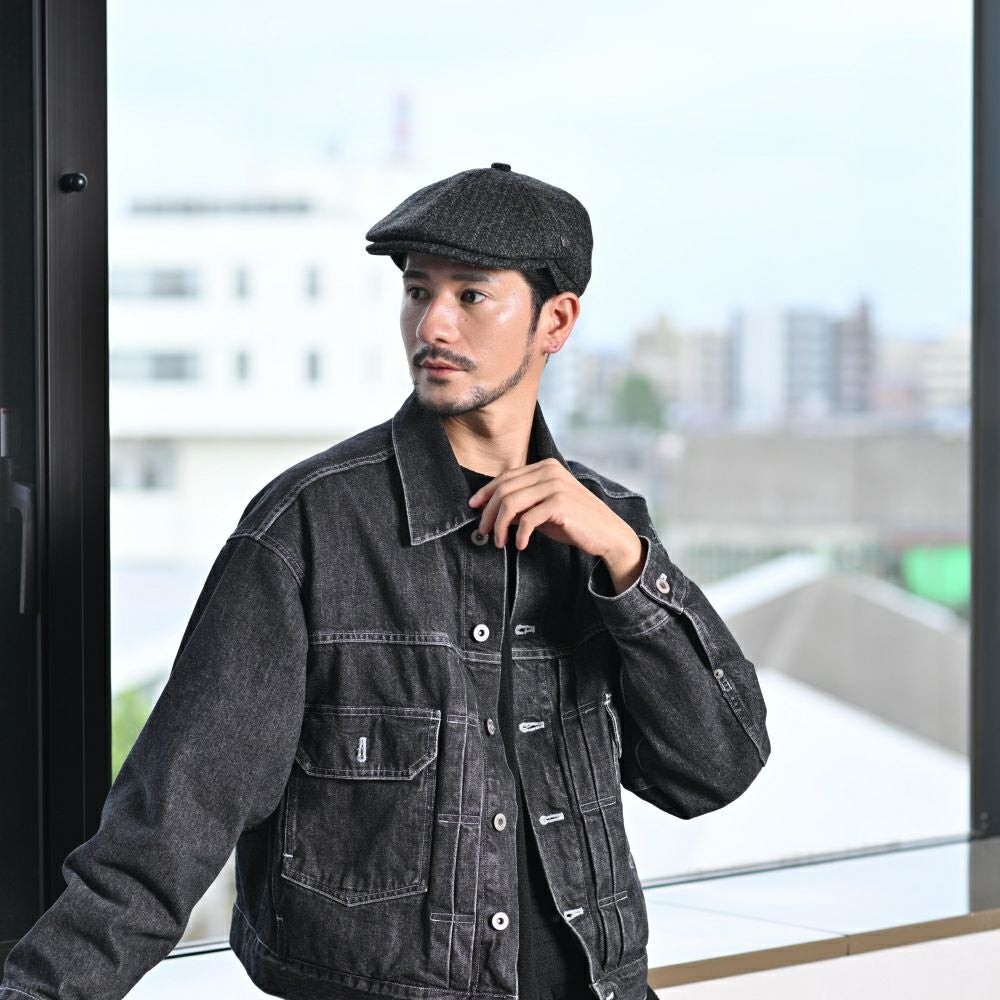 フェイルスワース ハンチング Harris Tweed Hudson（ハリスツイード