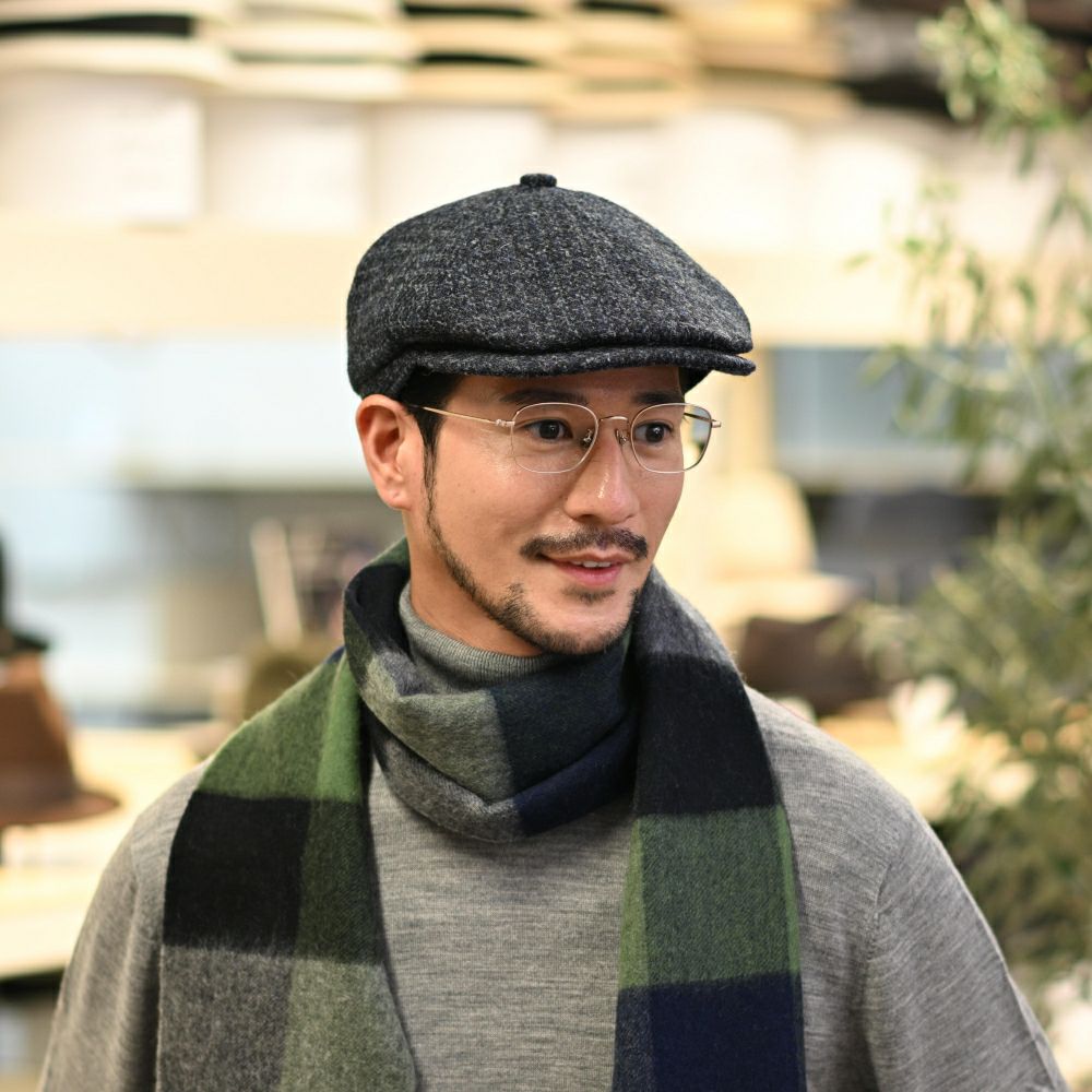 フェイルスワース ハンチング Harris Tweed Hudson（ハリスツイード