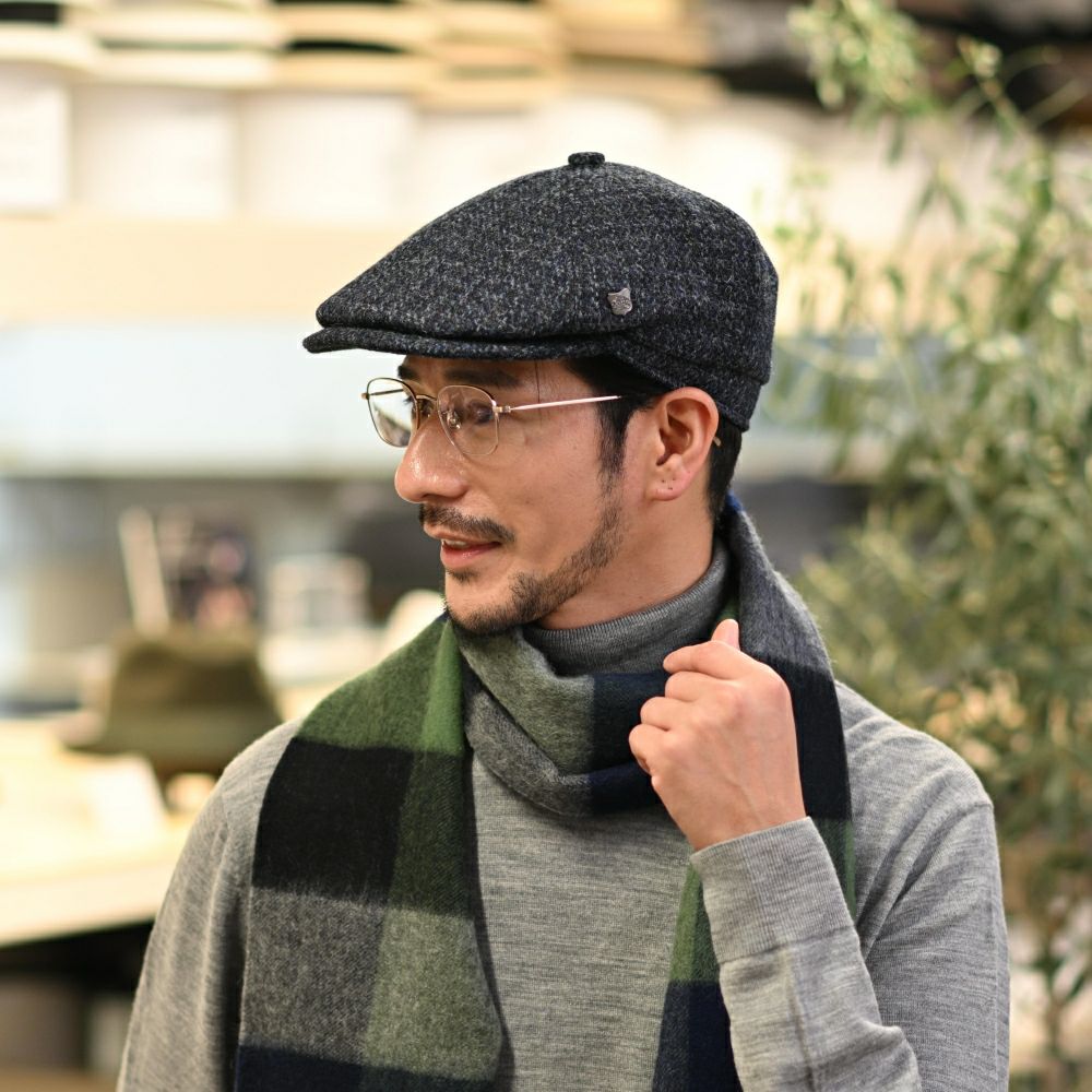 フェイルスワース ハンチング Harris Tweed Hudson（ハリスツイード