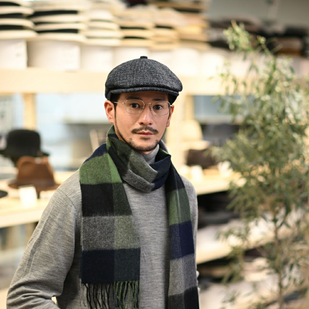 フェイルスワース ハンチング Harris Tweed Hudson（ハリスツイード