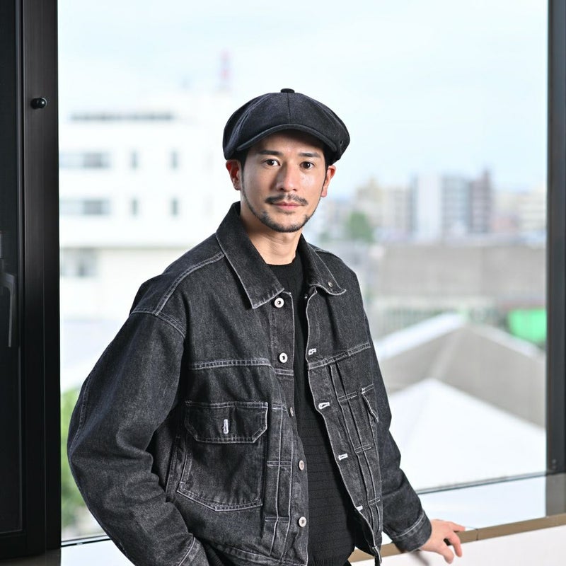 フェイルスワースのキャスケット ALFIE MELTON（アルフィー メルトン） グレー