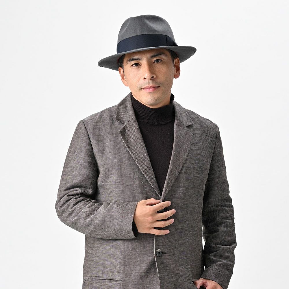 レッター フェルトハット Fur Felt Fedora（ファーフェルト フェドラ