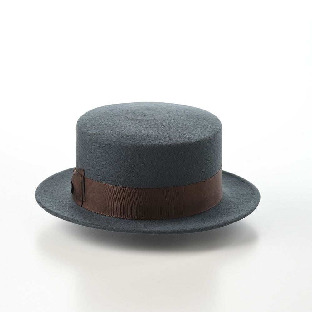 レッター フェルトハット Felt KANKAN(フェルトカンカン) グレー レッター フェルトハット Felt KANKAN(フェルトカンカン) グレー