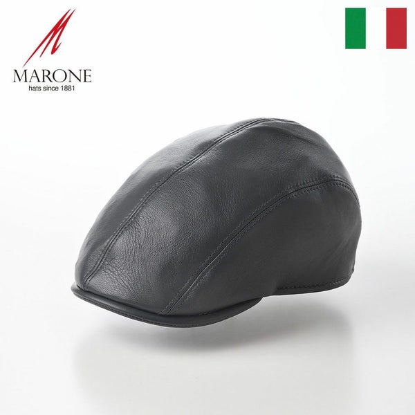 Four Panel Berretto Lambskin（フォーパネルベレット ラムスキン） BN14023 グレー