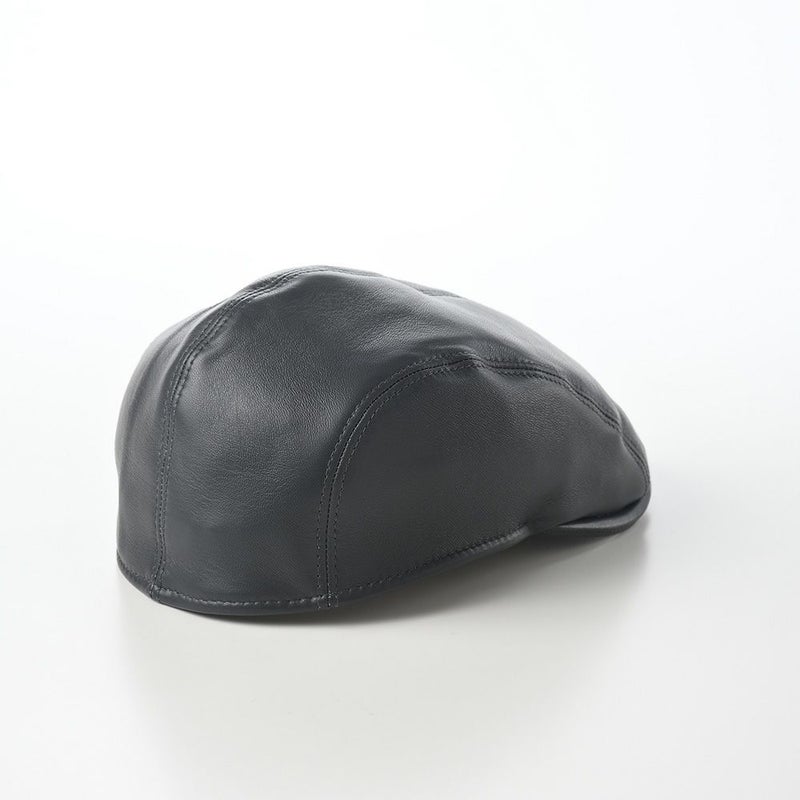 マローネのハンチング Four Panel Berretto Lambskin（フォーパネルベレット ラムスキン） BN14023 グレー