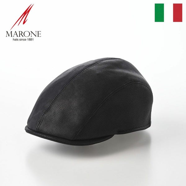 Four Panel Berretto Calf Leather（フォーパネルベレット カーフレザー） BN13823 ブラック