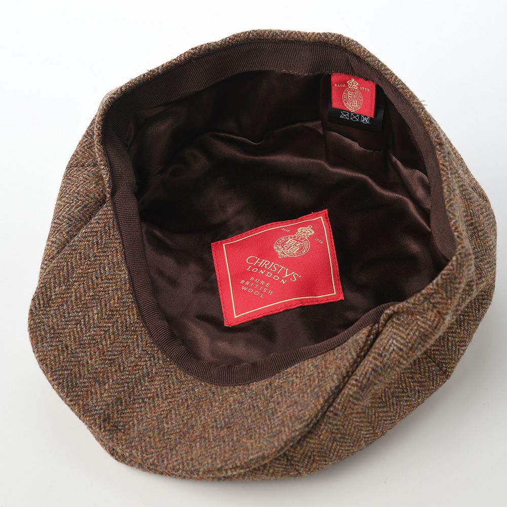 クリスティーズ ロンドン ハンチング BAKER BOY TWEED CAP（ベイカー