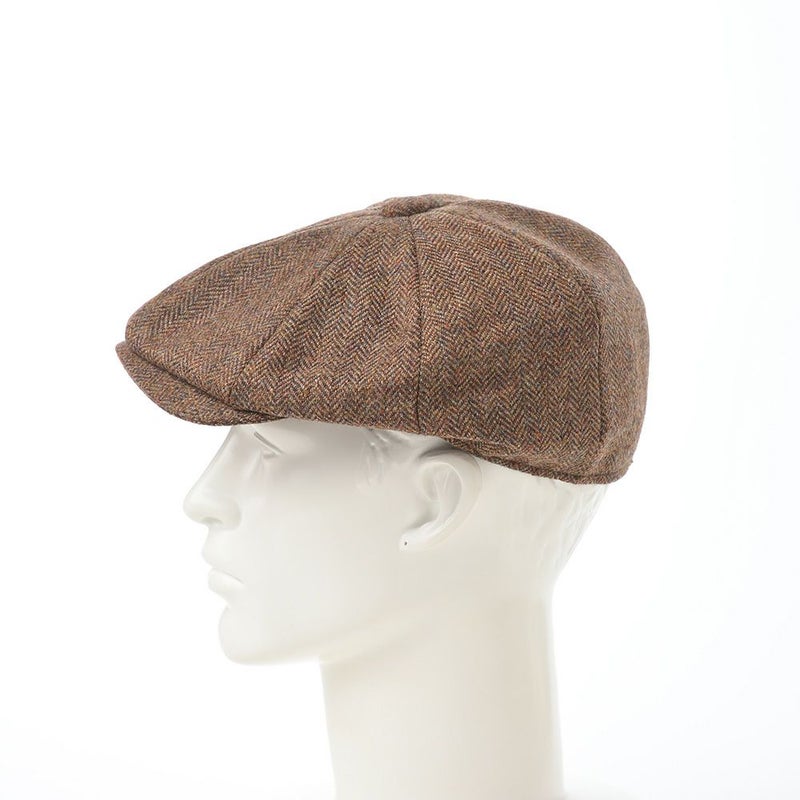 クリスティーズ ロンドンのハンチング BAKER BOY TWEED CAP（ベイカーボーイ ツイードキャップ） ブラウン