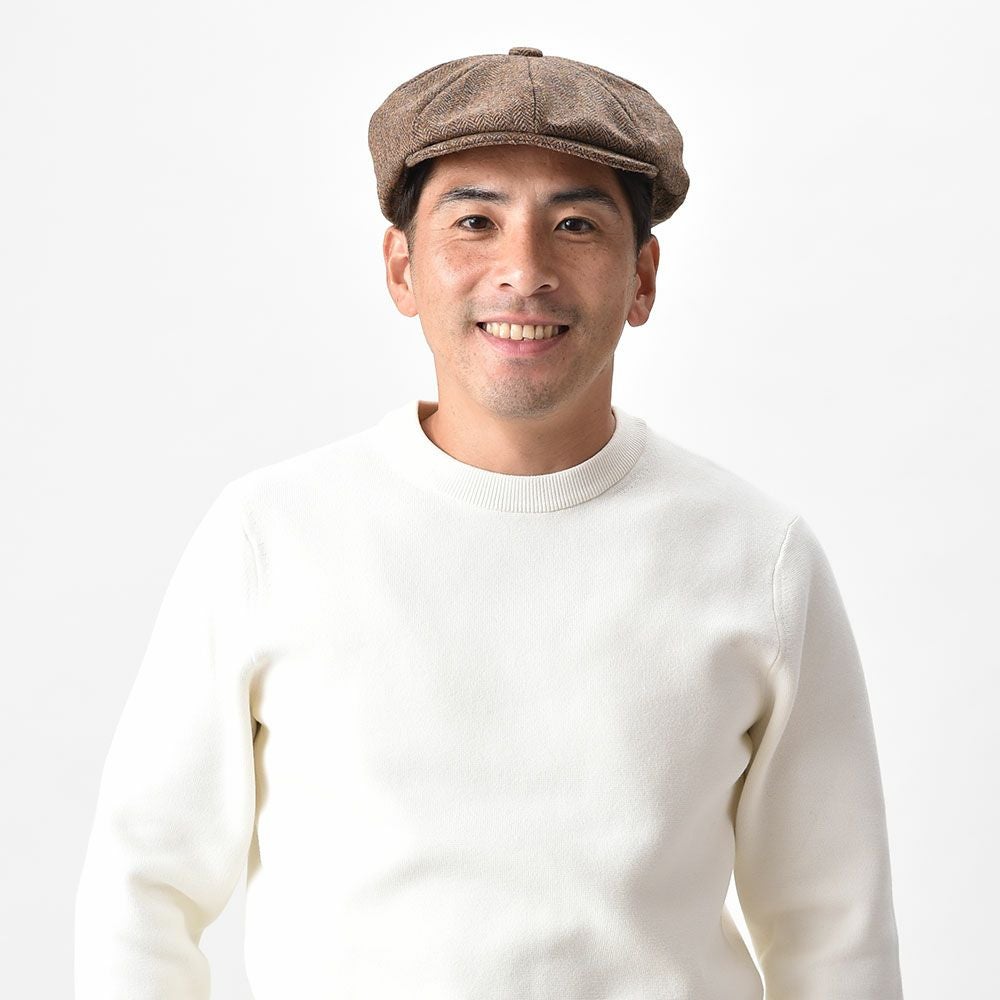 クリスティーズ ロンドン ハンチング BAKER BOY TWEED CAP（ベイカー