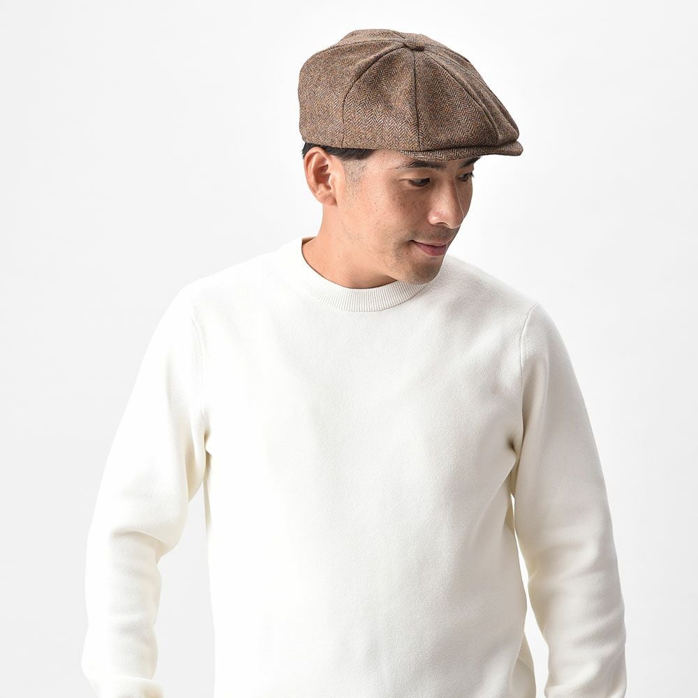 クリスティーズ ロンドン ハンチング BAKER BOY TWEED CAP（ベイカー