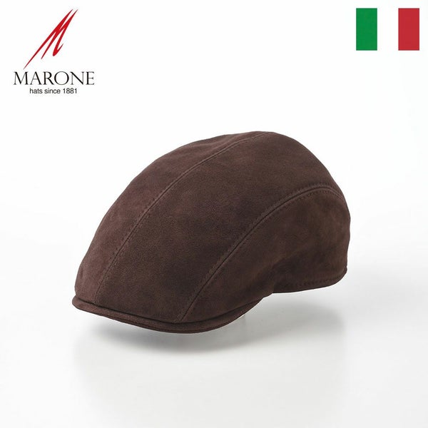 Four Panel Berretto Goatskin（フォーパネルベレット ゴートスキン） BN119_UNI ブラウン