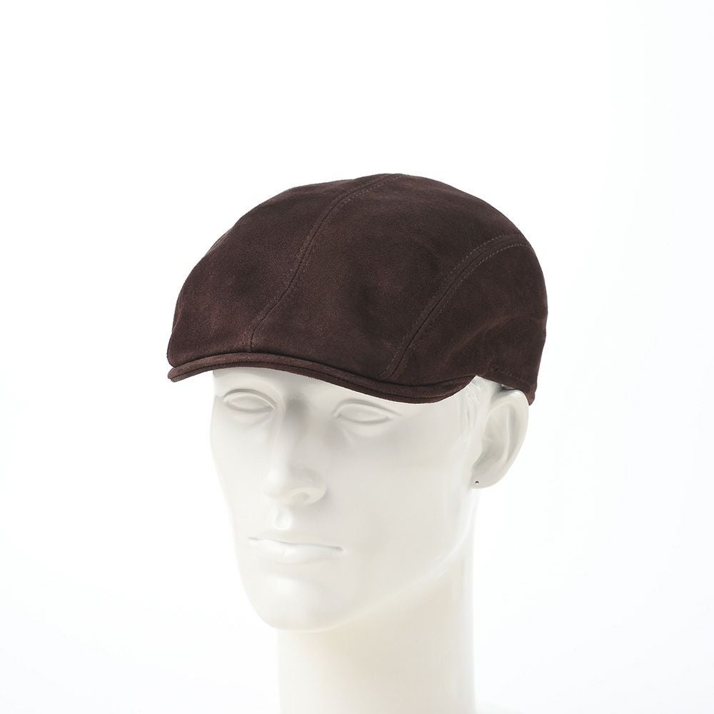 マローネ ハンチング Four Panel Berretto Goatskin（フォーパネル