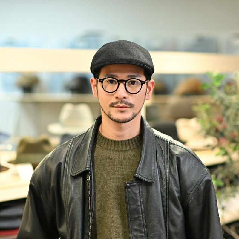 マローネのハンチング Milano Cashmere（ミラノ カシミヤ） BT1079 グレー