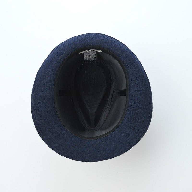 ダックスのソフトハット Manish Wool Knit Mix（マニッシュ ウールニット ミックス） D3908 ネイビー