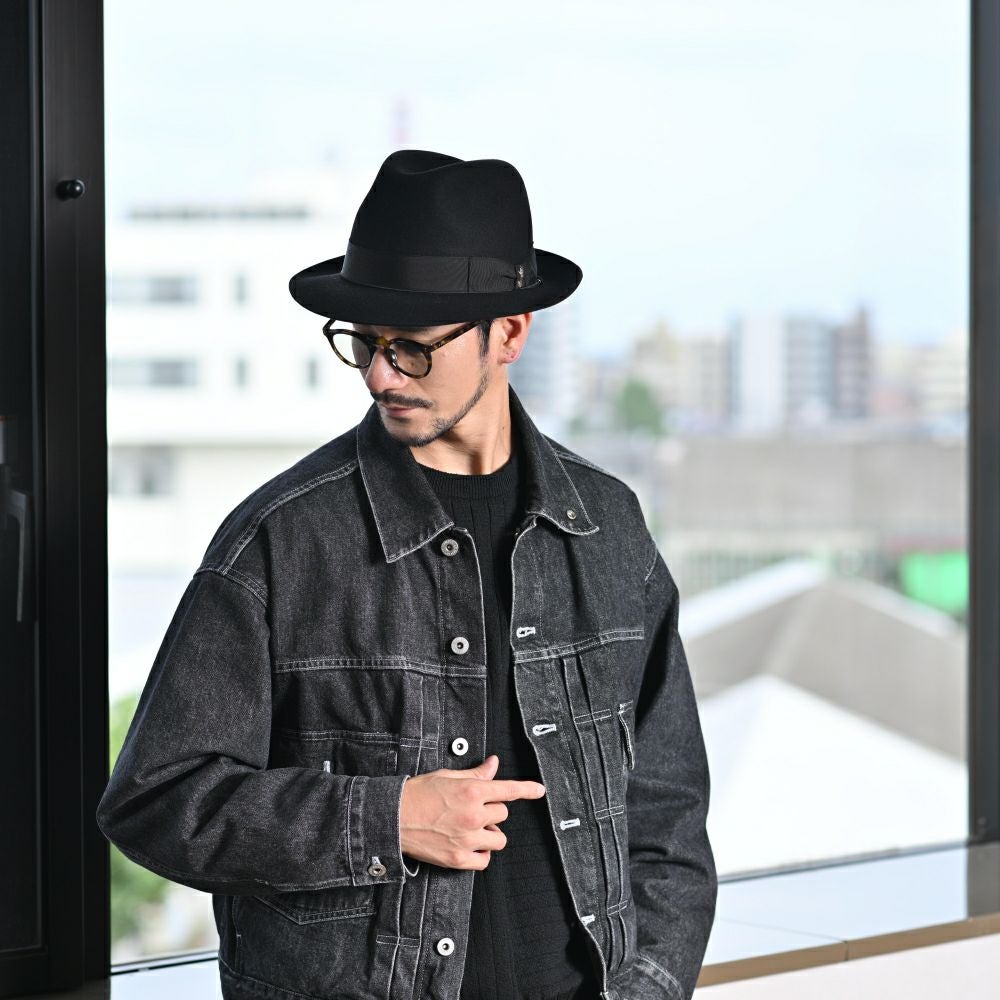 ボルサリーノ フェルトハット Q.S. Charlait Rasato（Q.S. シャルレイ