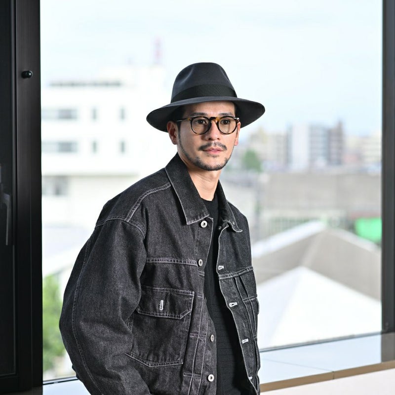 ボルサリーノのフェルトハット Q.S. Anello Rasato（Q.S. アネロ ラザート） 114336 グレー