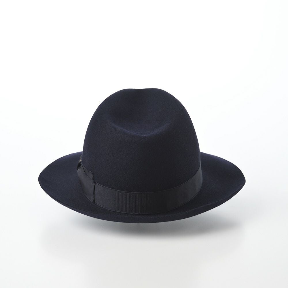 【未使用タグ付】ボルサリーノ ハット 58.5~59cm 中折帽 ユニセックス ボルサリーノ QS「50 GRAMMI チンクァンタグラミ」ポケッタブル ファー