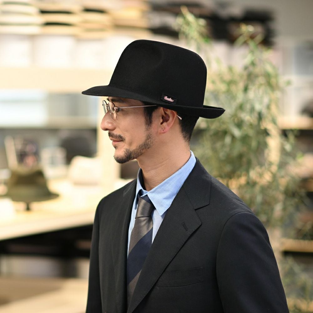 ボルサリーノ フェルトハット Alessandria rasato Claudio