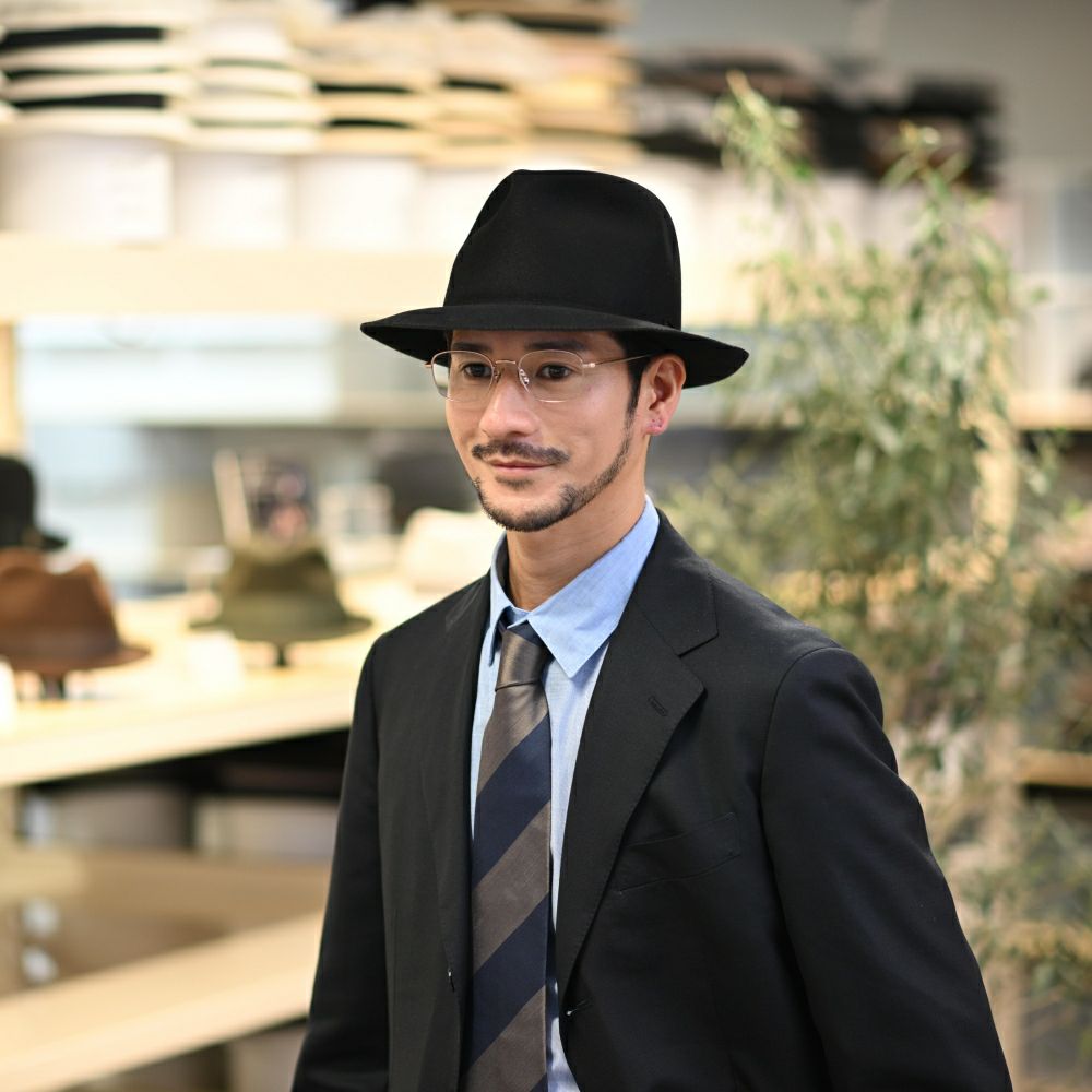 ボルサリーノ フェルトハット Alessandria rasato Claudio