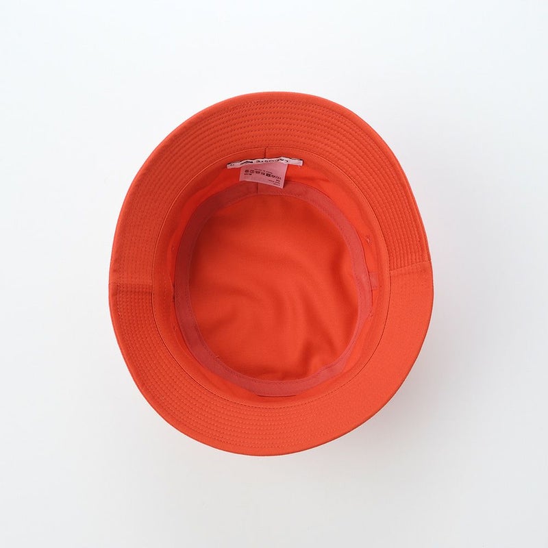 ラコステのバケットハット ANIMATION LOW BUCKET HAT （アニメーションローバケットハット） L7131 オレンジ