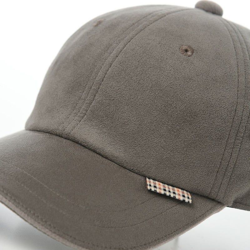 ダックスのキャップ Cap ECSAINE Suede（キャップ エクセーヌ スエード） D3898 グレー