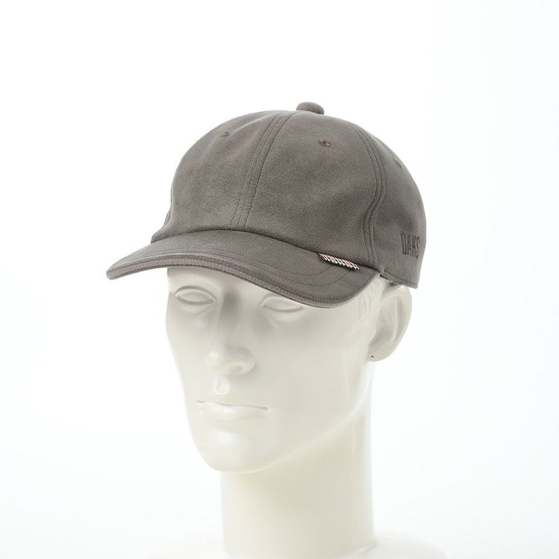 ダックスのキャップ Cap ECSAINE Suede（キャップ エクセーヌ スエード） D3898 グレー