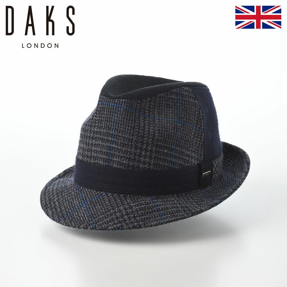 ダックス ソフトハット Manish Tweed Check（マニッシュ ツイード