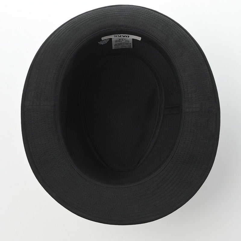ダックスのソフトハット Hat AMARETTA（ハット アマレッタ） D3912 ブラック
