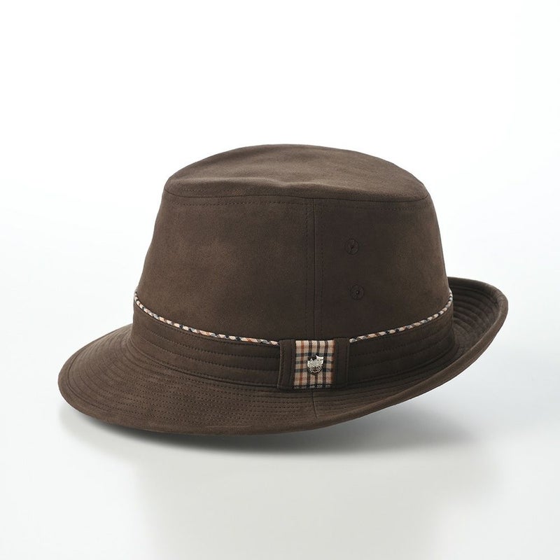 ダックスのソフトハット Hat AMARETTA（ハット アマレッタ） D3912 ブラウン
