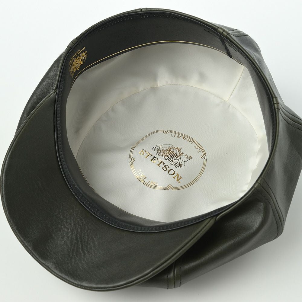 ステットソン キャスケット LEATHER CASQUETTE（レザーキャスケット