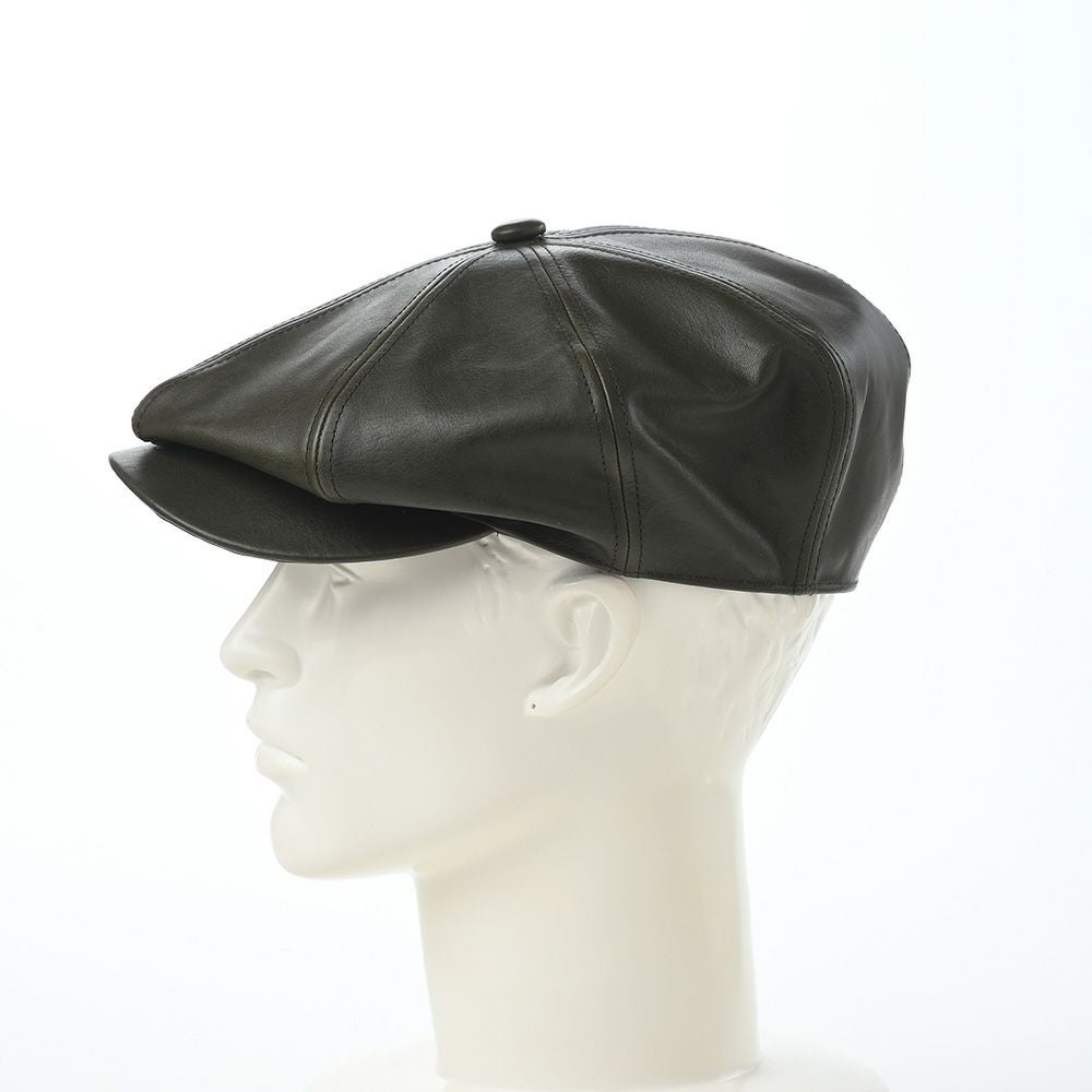 ステットソン キャスケット LEATHER CASQUETTE（レザーキャスケット