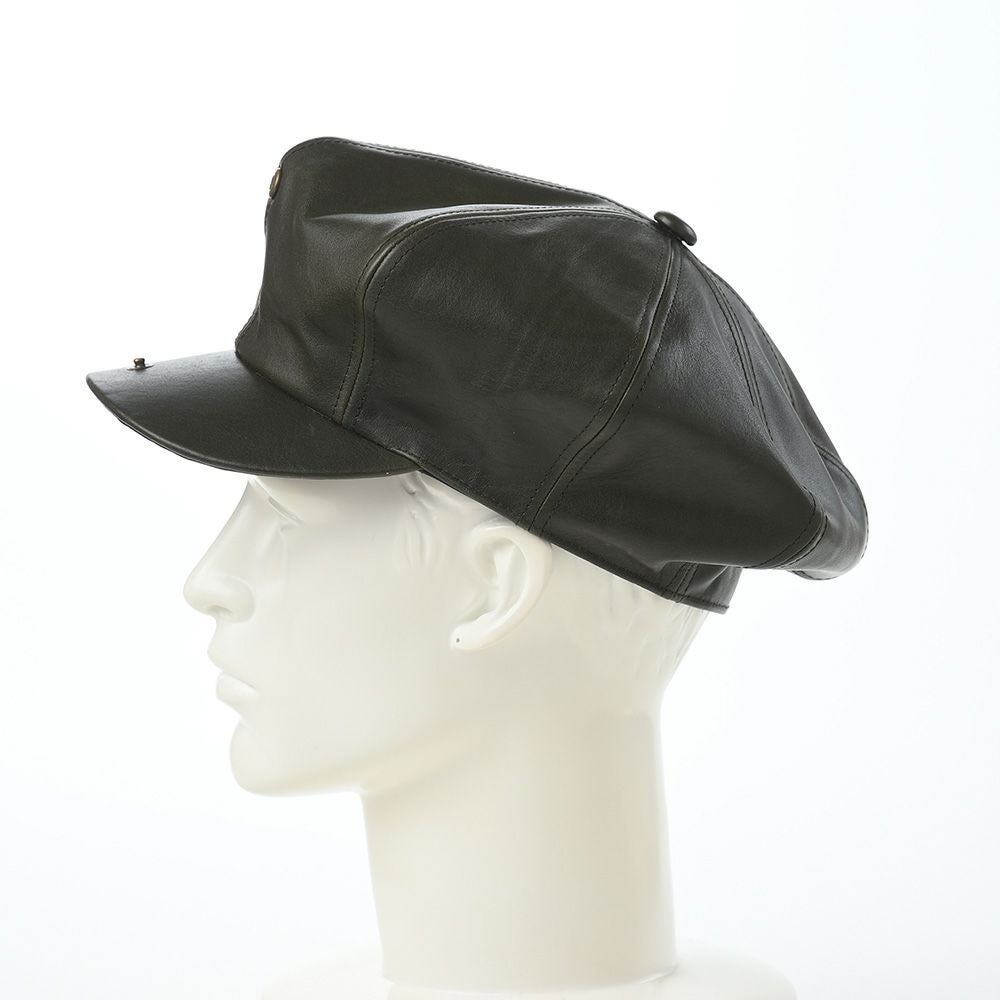 ステットソン キャスケット LEATHER CASQUETTE（レザーキャスケット